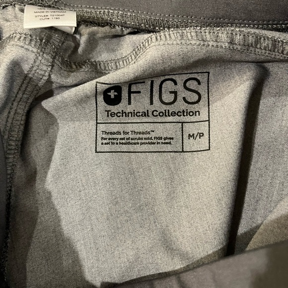 Figs scrub pants in grey - Picture 4 of 4